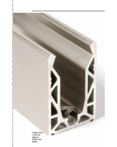 Axis Glass Eazy Fix Frameless Balustrade Rail  - per meter