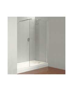 Shower Screen Glass Panel (1995mmx1200mmx10mm) with hinge cut outs 